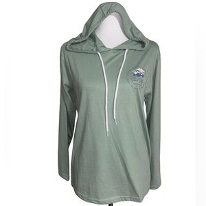Surf Style Sage Green Hoodie